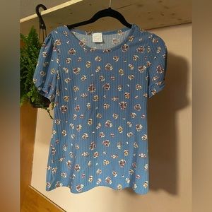 Marina Luna Floral Tee | M